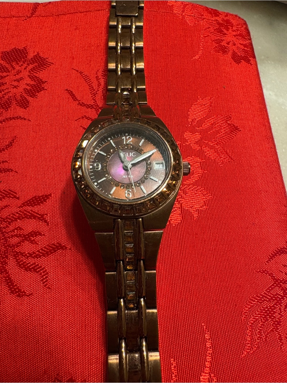 Vintage Relic by Fossil Queen of the Court Women’s Watch - chocolate brown